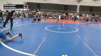 121 lbs Rr Rnd 6 - David Baghdady, DoughBoy WC - MSE vs Lucas Dorrman, Ruthless Blue - MSE