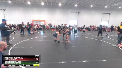 115 lbs Cons. Round 2 - Preston Bartolini, Carolina Reapers vs Skyler Edwards, Grizzlies Wrestling Club