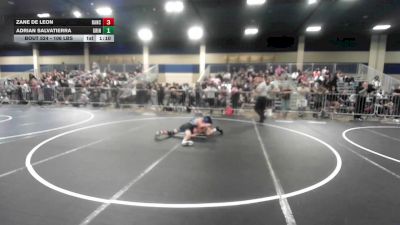 106 lbs Round Of 64 - Zane De Leon, Rancho Bernardo HS vs Adrian Salvatierra, Grindhouse WC