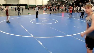 138 lbs Champ. Round 2 - Garret Holmes, Silver Lake vs Carter Geschke, NWTC