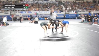109-D1 Semifinal - Mia Pietryka, Campo Verde High School vs Bianca Rivera, Canyon View High School