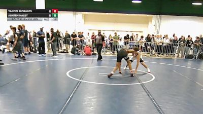 132 lbs Consi Of 16 #2 - Yandel Morales, FL vs Ashten Haley, NY