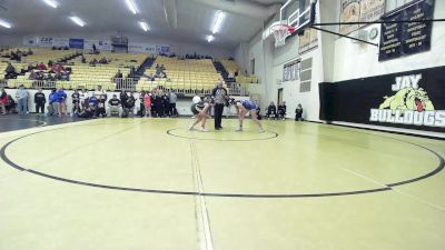 120 lbs Rr Rnd 1 - Meria McPhetters, Inola vs Sophie Hale, Sapulpa HS Girls