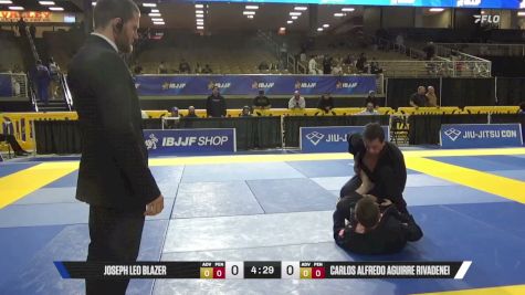 Carlos Alfredo Aguirre Rivadenei vs JOSEPH LEO BLAZER 2026 Pan Jiu Jitsu IBJJF Championship