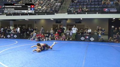 71 lbs 3rd Place Match - Christopher Porto, Team Tugman vs Eli Michael, Contenders Wrestling Academy