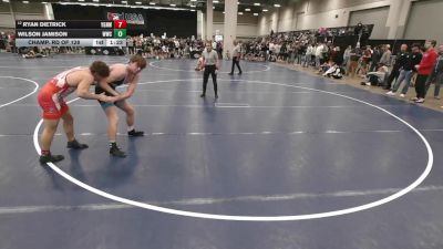 144 lbs Champ. Rd Of 128 - Wilson Jamison, Wave Wrestling Club vs Ryan Dietrick, Young Guns Nashville Wrestling