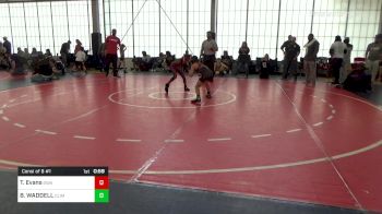 80 lbs Consi Of 8 #1 - Tyson Evans, The Glasgow Wrestling Academy vs BRODY WADDELL, Climmons Trained/AWC