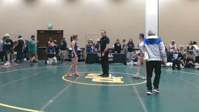 130-135 lbs Semis - Anastasia Rodnikova, Wyoming Seminary vs Kaydn Hansen, USA Wrestling Maine