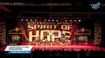 Ultimate Dance & Cheer - Evolution [2025 L4 Junior - D2 - Small Day 1] 2025 Spirit of Hope Grand Nationals