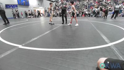 64 lbs Quarterfinal - Benjamin Colmenares, Pauls Valley Panther Pinners vs Braylen Jones, Newcastle Youth Wrestling