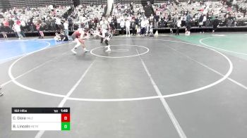 162-H lbs Round Of 32 - Cristian Gioia, Yale Street vs Ben Lincoln, MetroWest United Wrestling Club