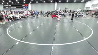 157 lbs Jet Brown, Team Missouri vs Lazaro Torralba, Team Maryland