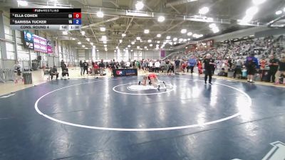 U17 Women - 49 lbs Cons. Round 4 - Ella Cohen, CA vs Sarissa Tucker, VA