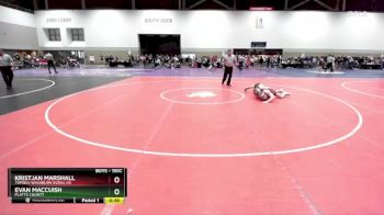 150C Quarterfinal - Kristjan Marshall, Topeka-Washburn Rural HS vs Evan MacCuish, Platte County