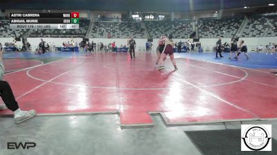 161 lbs Consi Of 8 #1 - Astri Cabrera, Warner Girls vs Abigail Murie, Cushing