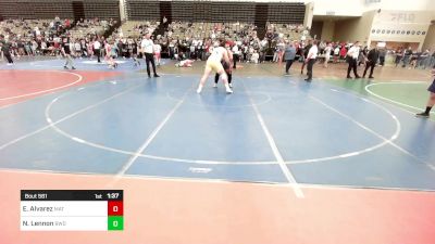 285-A lbs Semifinal - Eliel Alvarez, Mat Return vs Nathaniel Lennon, Brentwood