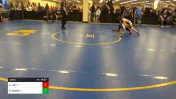 80 lbs Consolation - Landon Lill, Erie vs Caleb Kosko, Jim Thorpe