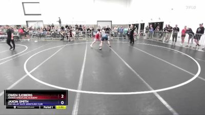 190 lbs Cons. Round 4 - Owen Sjoberg, Askren Wrestling Academy vs Jaxon Smith, Fox Valley Elite Wrestling Club