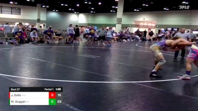 160 lbs Placement Matches (16 Team) - Joshua Gallo, Funky Monkey vs Michael Duggan, Bubbletown Mat