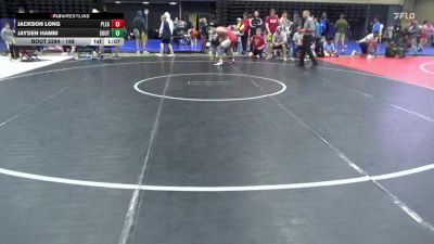 189 lbs Consi-qtrs - Jackson Long, Pleasant Gap vs Jayden Hamm, South Williamsport