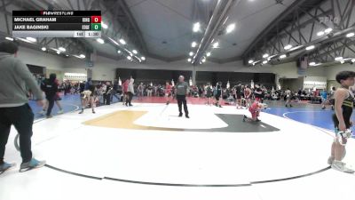 101 lbs Quarterfinal - Michael Graham, Kingsway MS vs Jake Baginski, Edge Wrestling