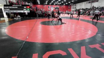 175 lbs Cons. Round 6 - AJ Tack, Lombard (MONTINI) vs Caleb Viscogliosi, YORKVILLE (HS)