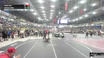 40 lbs Semifinal - Ridge Ruiz, No Team vs Abram Lopez, Jefferson Saints