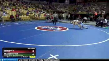 126 lbs Cons. Round 2 - Frank Ruether, Father Tolton Regional Catholic vs Wyatt Rice, Richmond