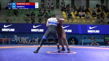 92 kg Qualif. - Raphael Rodrigues Duarte, Brazil vs Kanstantsin Kasyan, Individual Neutral Athletes