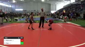 73 lbs Consolation - Luke Magnusen, Los Angeles Wrestling Academy vs Ryder Paea, Hunter