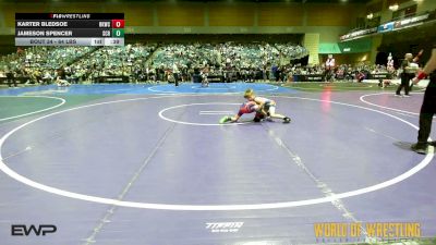 64 lbs Consi Of 16 #2 - Karter Bledsoe, Rising Kingz vs Jameson Spencer, Steel City Reloaded
