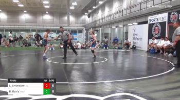 102 lbs Final - Logan Swensen, Elite Athletic Club DZ vs Braeden Davis, Team Shutt Greco