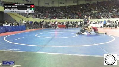 113 lbs Round Of 32 - Brooks Wood, Tuttle vs Mason Mitchell, Mangum Wrestling