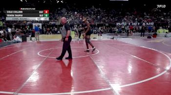 175 lbs Cons. Round 1 - Tevita Taufui, Blackfoot vs Cole Collins, Central Catholic