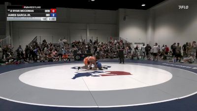 61 lbs Champ. Round 1 - JJ Ryan McComas, Cowboy RTC/ Titan Mercury Wrestling Club (TMWC) vs James Garcia Jr., Diplomat Wrestling Club