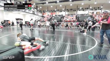 119 lbs Consolation - Austin Thatcher, Wagoner Takedown Club vs Cody Honeycutt, Wagoner Takedown Club