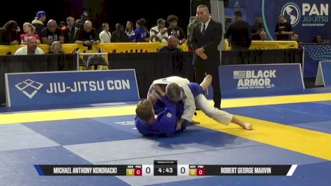 Robert George Marvin vs Michael Anthony Kondracki 2026 Pan Jiu Jitsu IBJJF Championship