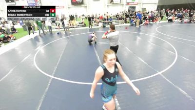 Junior Girls - 130 lbs Cons. Round 4 - Kyler Scott, Team Idaho Wrestling Club vs Annie Wilson, Colorado