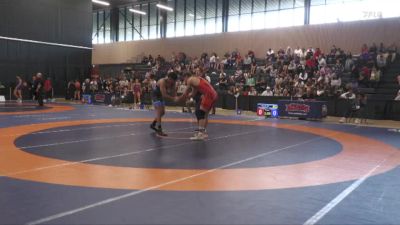 86kg Semifinal - Aidan Stevenson, Edmonton Wrestling Club vs Humraj Sandhar, Guru Gobind Singh Wrestling Club