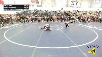 93 lbs Cons. Round 2 - Max Diaz, GPS vs Joey DelPrado, BH-BL Youth Wrestling
