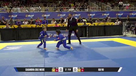 Kai Vu vs Casanova Cole Meise 2026 Pan Kids Jiu-Jitsu IBJJF Championship