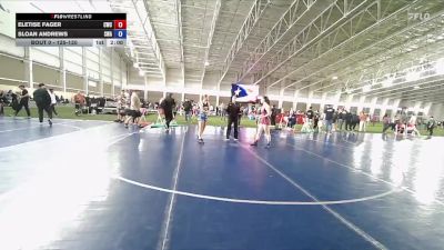 125-130 lbs Round 1 - Eletise Fager, Charger Wrestling Club vs Sloan Andrews, Sanderson Wrestling Academy