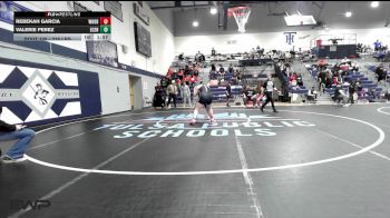 235 lbs Quarterfinal - Rebekah Garcia, Woodland vs Valerie Perez, East Central