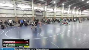 120 lbs Round 1 - Brylee Salazar, Fremont Wrestling Club vs Zack Galbraith, Morgan Wrestling Club