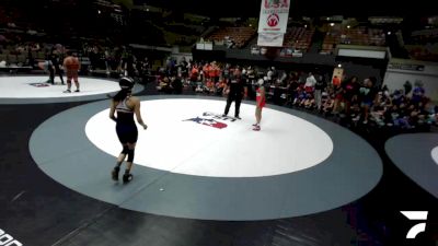 100 lbs Aaliyah Jurado, NAWA - North Area Wrestling Association vs Avery Lin, OCWA - Orange County Wrestling Association