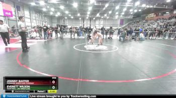 98 lbs Semifinal - Johnny Baxter, Punisher Wrestling Company vs Everett Wilson, Team Real Life Wrestling