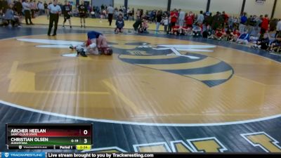 125 lbs Round 1 - Archer Heelan, Saint Cloud State vs Christian Olsen, Augustana