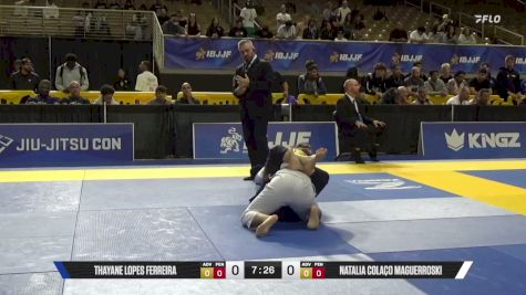 Natalia Colaço Maguerroski vs Thayane Lopes Ferreira 2026 Pan Jiu Jitsu IBJJF Championship