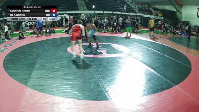165 lbs Semis - Cooper Hardy, Montana vs KJ Carlton, Oregon