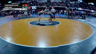 AA - 150 lbs Semifinal - Dane Lake, Flathead (Kalispell) vs Christopher Acuna, Billings Senior High School